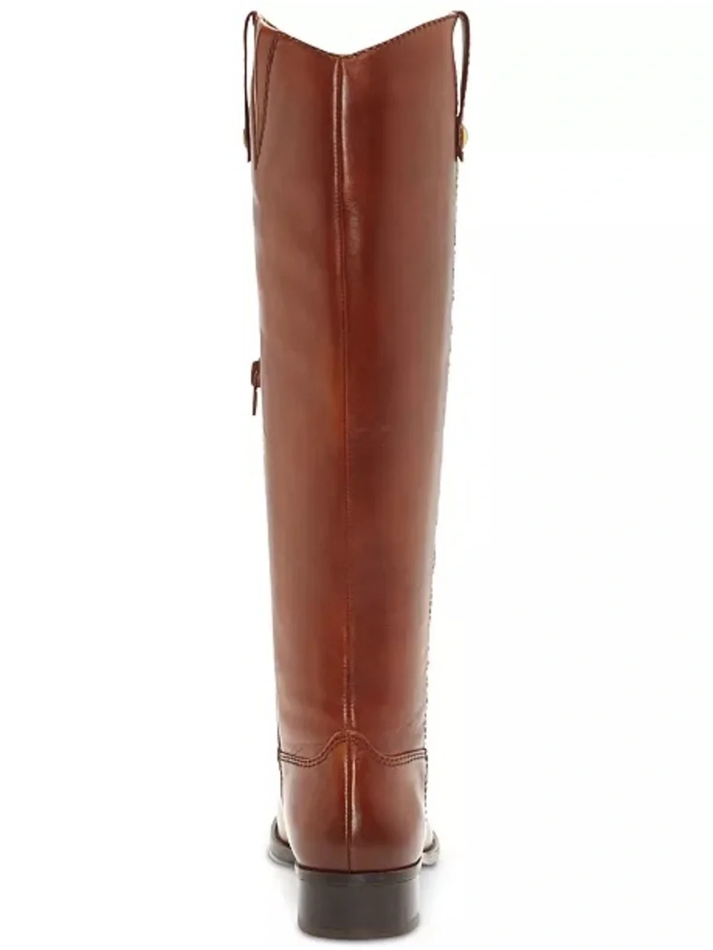 I.N.C International Concepts Fawne Leather Knee High Boots-Cognac Leather 8.5 XW